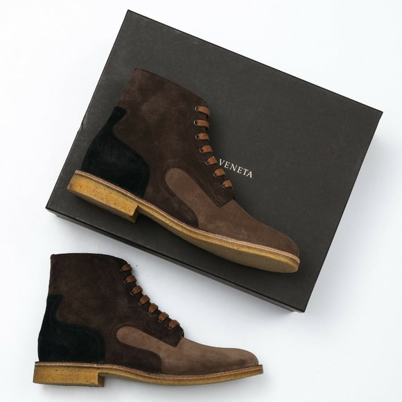 Bottega Veneta Other - Bottega Veneta Voor Trekking Spritz Espresso Suede Boot - Size 43 (10 US)